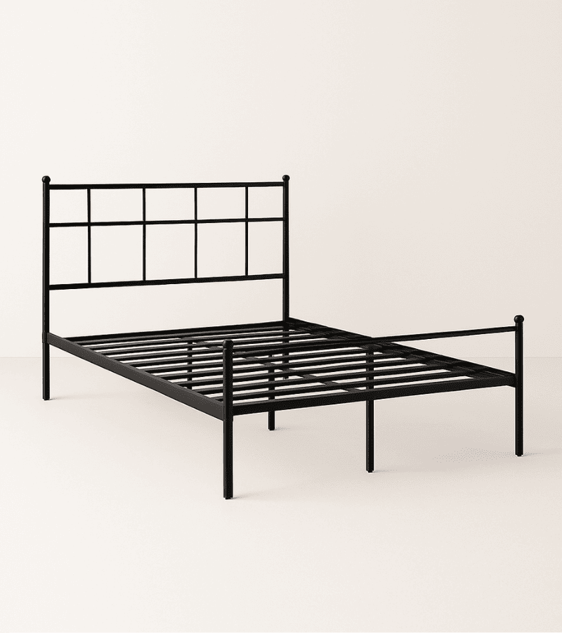 Metal Bed Frame (Black)