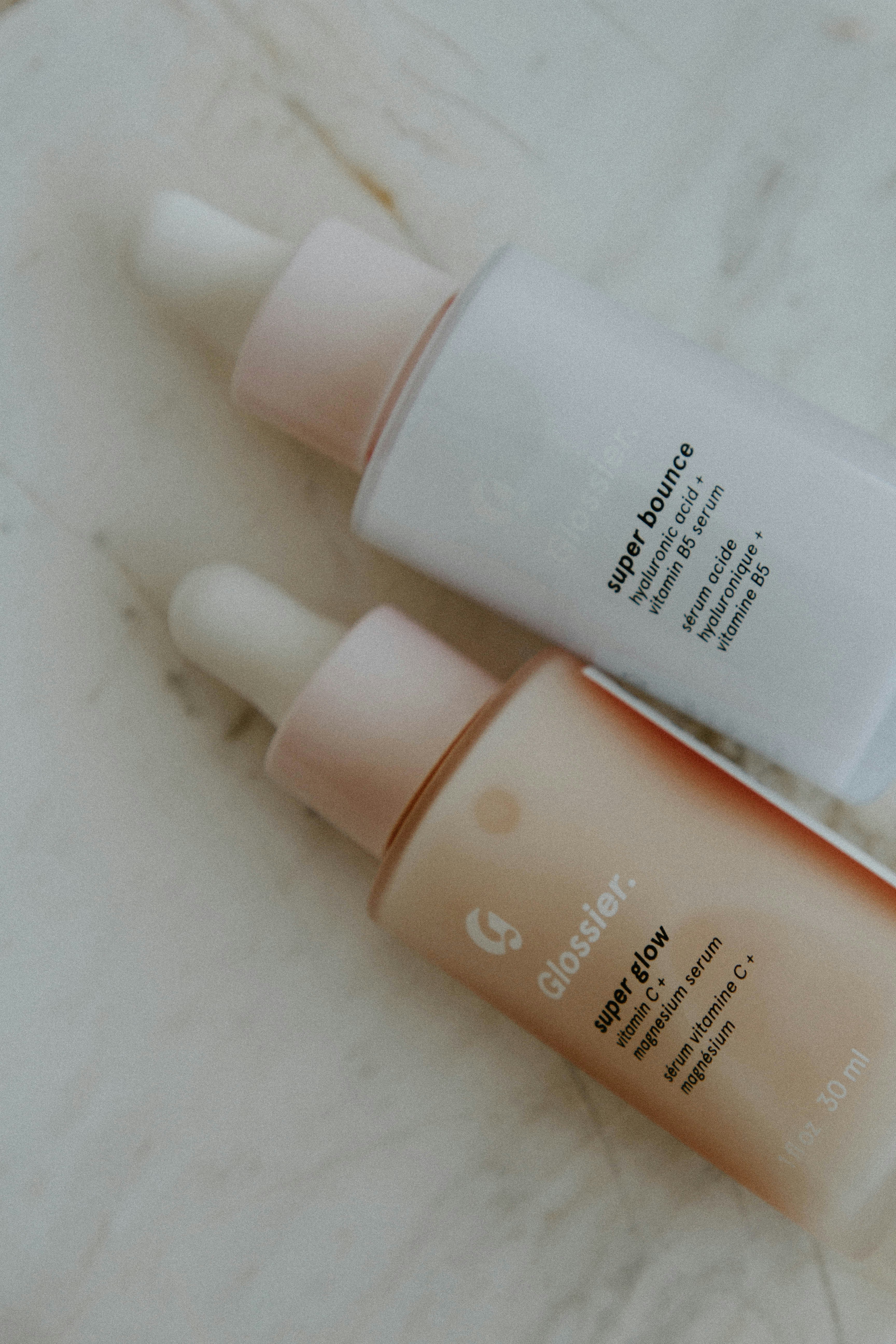 Glossier Serums: Super Glow & Super Bounce